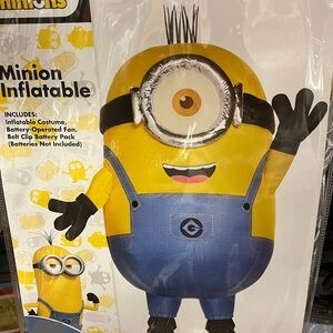 Despicable me minion inflatable Halloween costume child small/medium 4-10